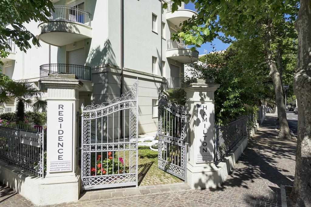 Residence Hamilton Riccione Eksteriør bilde